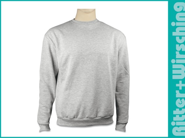 Sweat-Shirts Hellgrau S - 3XL
