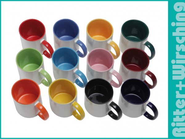 Color-Tassen in 10 Farben