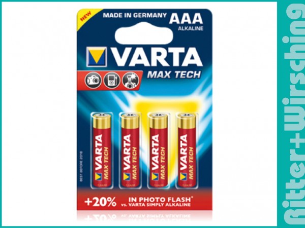 Varta Max Tech 2400 Micro LR03 AAA