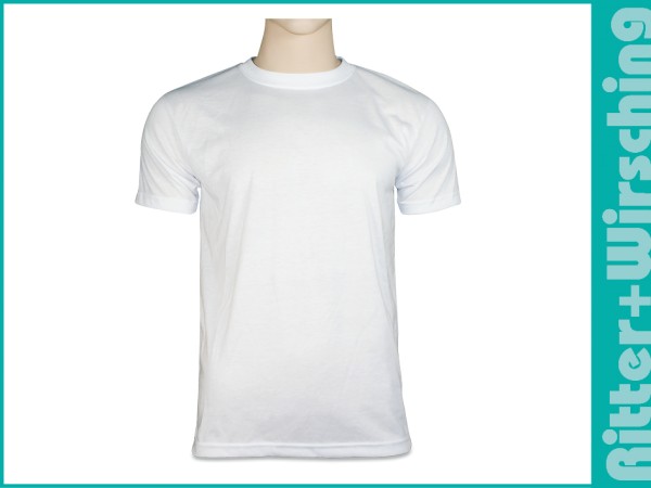 Basic-T-Shirts Weiß S - XXL