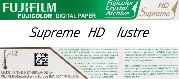 Fuji Supreme HD 12,7 cm x 167,6 m lustre