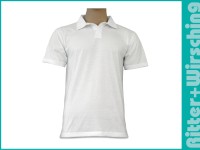Polo-Shirts Weiß S - XXL