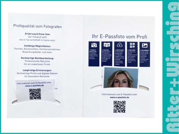 Passmappen Premium für E-Passbild
