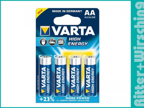 Varta High Energy 1500 Mignon LR6 AA