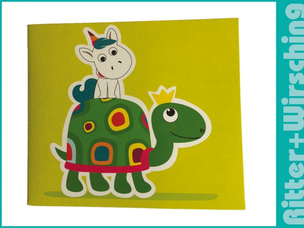 Bildmappe "Schildkröte & Einhorn"