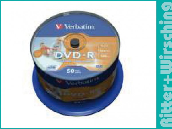 DVD-R - Verbatim - für InkJet