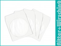 CD Papertaschen weiß CD Papertaschen weiß