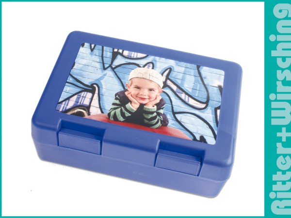 Auslauf - Brotzeitbox in Blau