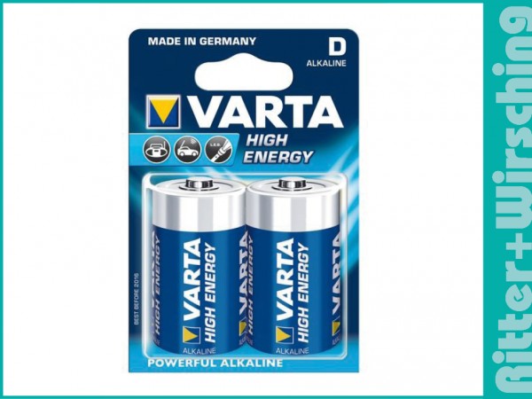 Varta High Energy Mono 1300 AM1 LR20