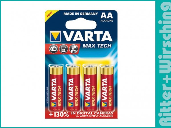 Varta Max Tech 1500 Mignon LR6 AA